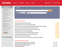 Tablet Screenshot of kb.parallels.com